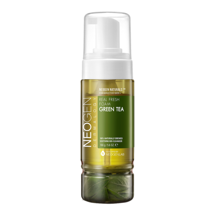 Neogen DERMALOGY REAL FRESH FOAM CLEANSER GREEN TEA 160G