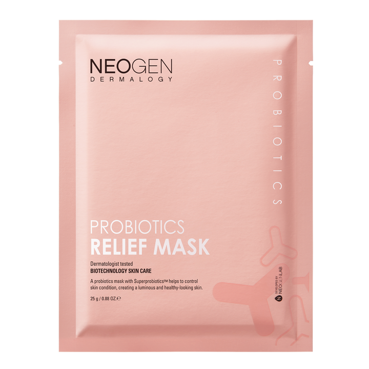 Neogen DERMALOGY PROBIOTICS RELIEF MASK (25ML X 5 SHEETS)