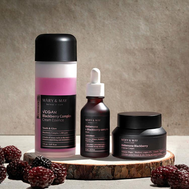 Mary & May Vegan Blackberry Complex Cream Essence -140ml