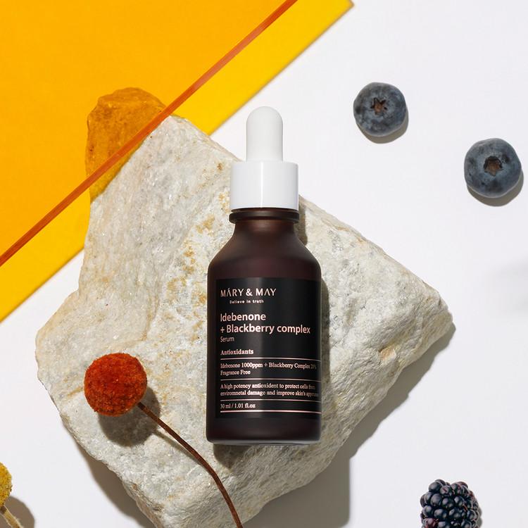 Mary & May Idebenone + Blackberry Complex Serum - 30ml