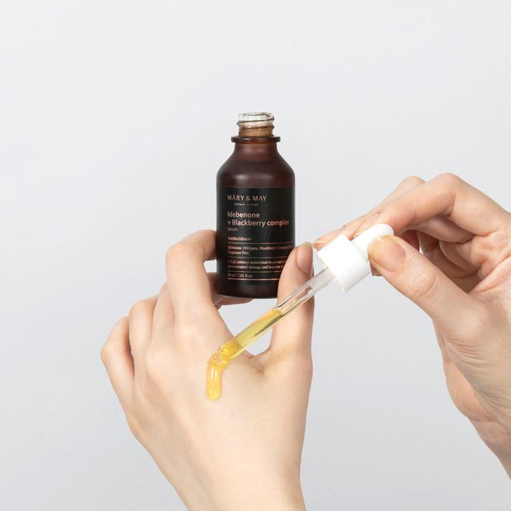 Mary & May Idebenone + Blackberry Complex Serum - 30ml
