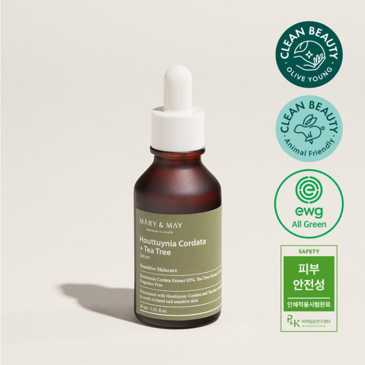 Mary & May  Houttuynia Cordata +Tea Tree Serum - 30ml