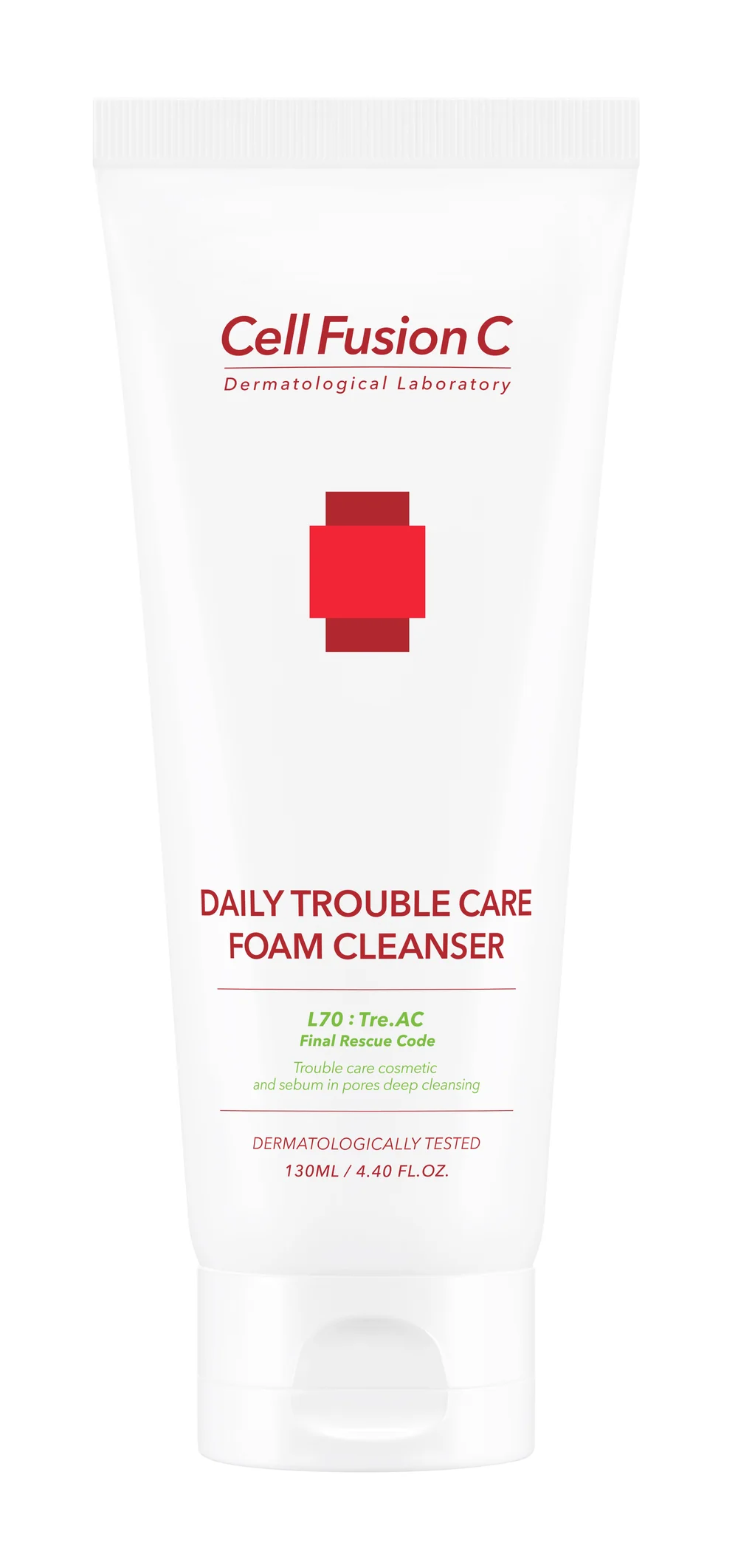 Cell Fusion C TRE.AC Daily Trouble Care Foam Cleanser - 130ml