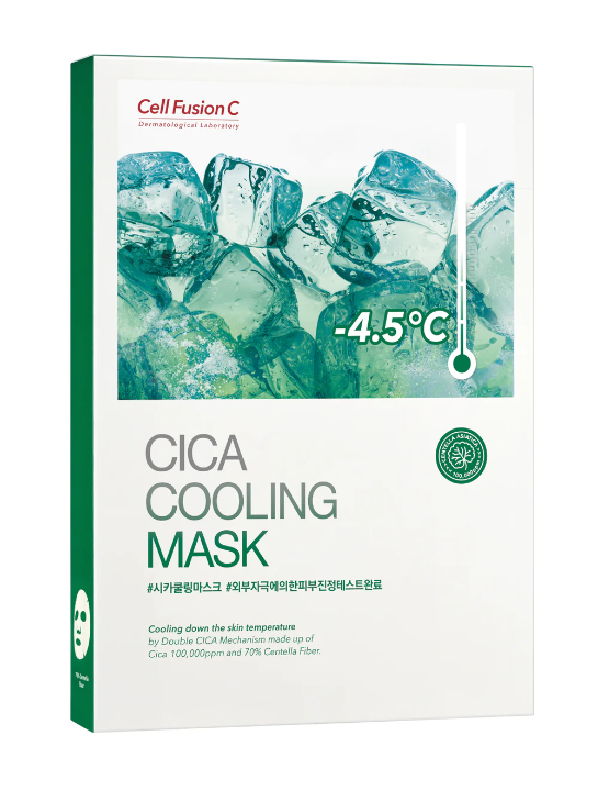 Cell Fusion C Cica Cooling Mask - 5 sheets