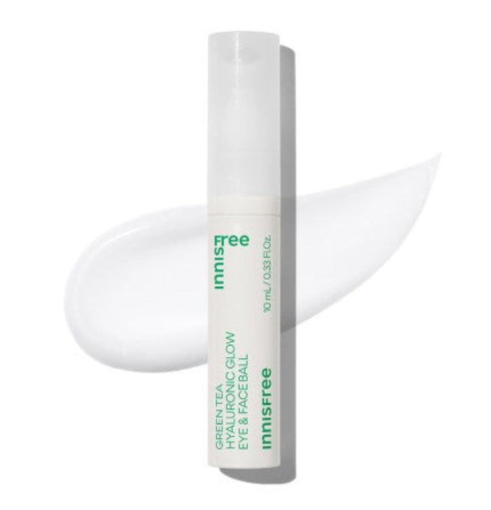 Innisfree Green Tea Hyaluronic Glow Eye & Face Ball 10ml