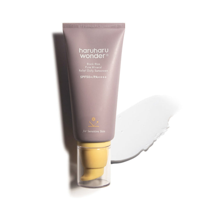 Haruharu Wonder Black Rice Pure Mineral Relief Daily Sunscreen Unscented SPF50+ 50ml