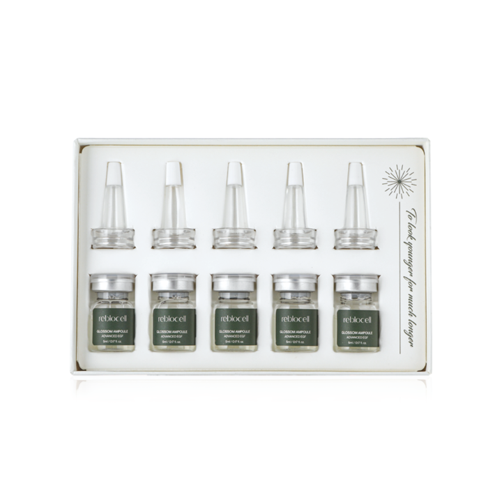 Reblocell Glossom Ampoule EGF 4ppm 5ml x 5