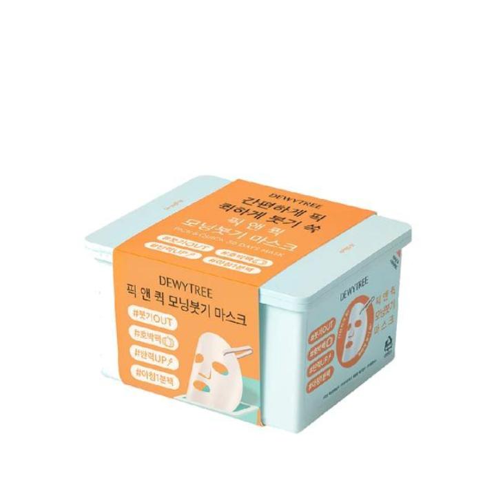 Dewytree Pick And Quick De-Puff Morning Mask 30ea
