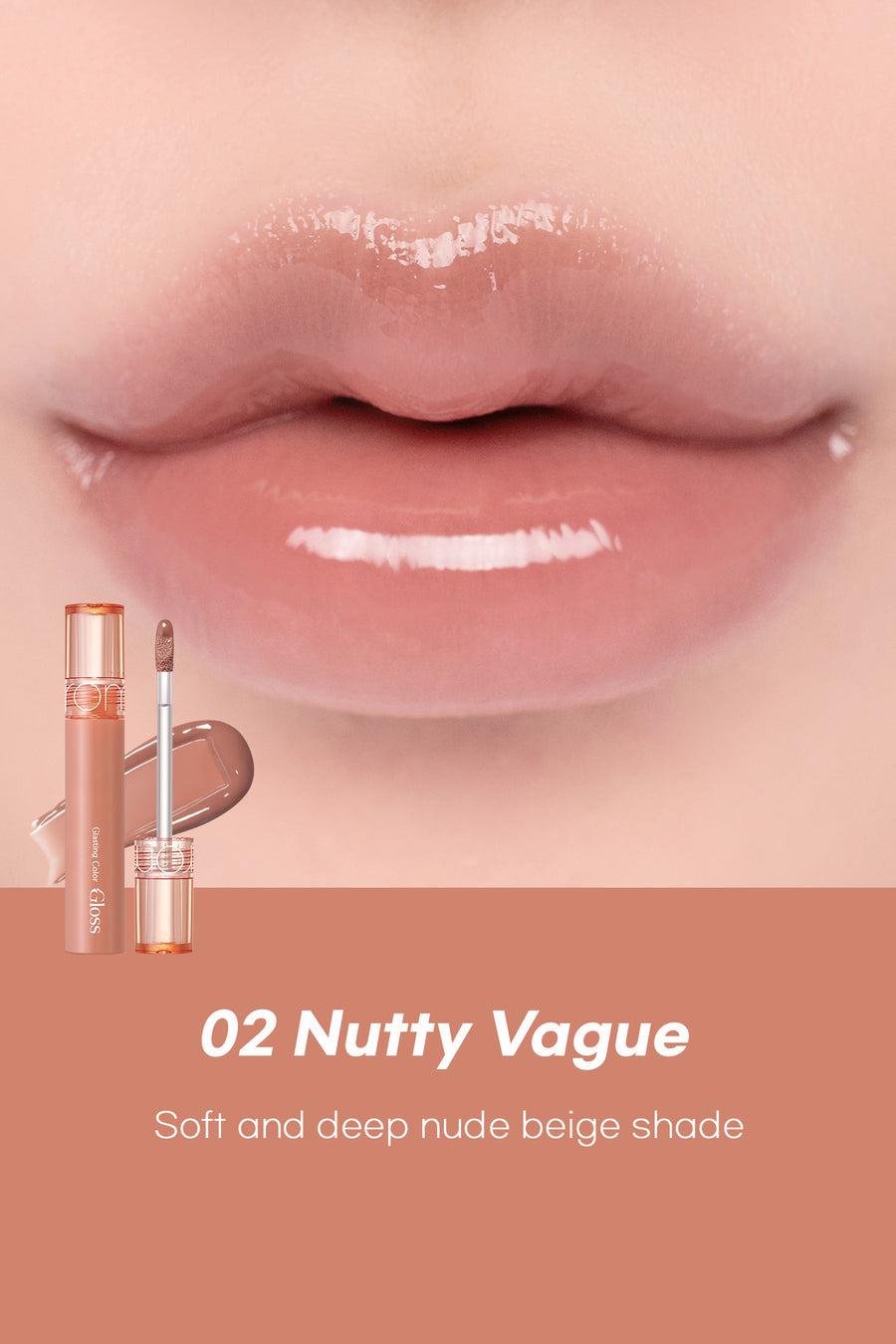 ROM&ND Glasting Color Gloss 4g - 02 Nutty Vague