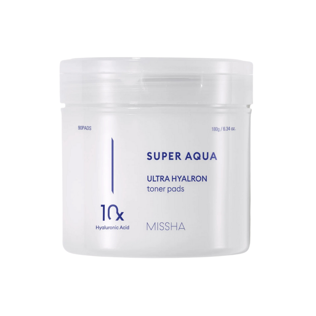 Missha Super Aqua Ultra Hyalron Toner Pads 180g/ 90pcs
