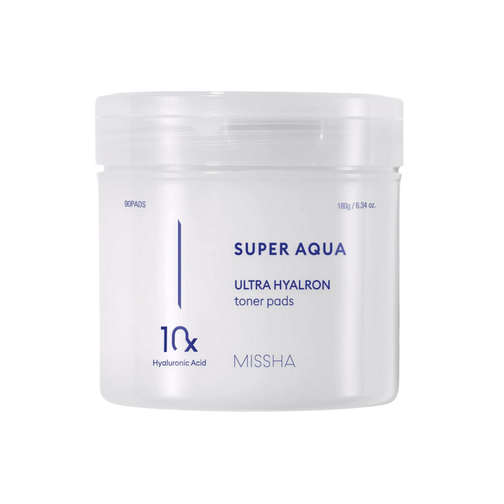 Missha Super Aqua Ultra Hyalron Toner Pads 180g/ 90pcs