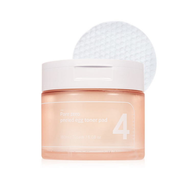 Numbuzin No.4 Pore Zero Peeled Egg Toner Pad 70Pads 180ml