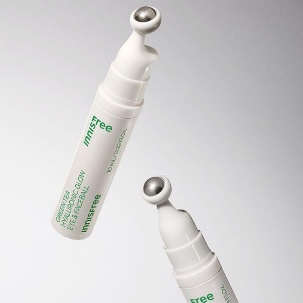 Innisfree Green Tea Hyaluronic Glow Eye & Face Ball 10ml