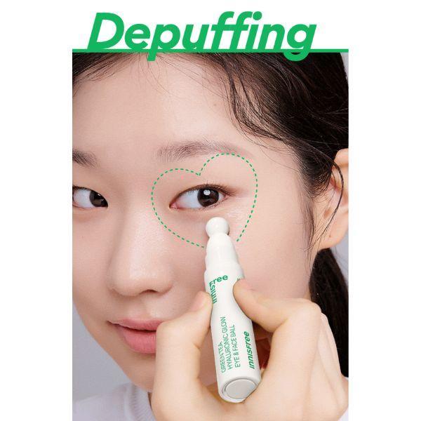 Innisfree Green Tea Hyaluronic Glow Eye & Face Ball 10ml