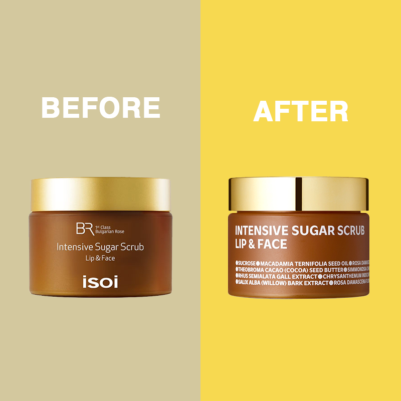 ISOI Bulgarian Rose Intensive Sugar Scrub Lip & Face 60g