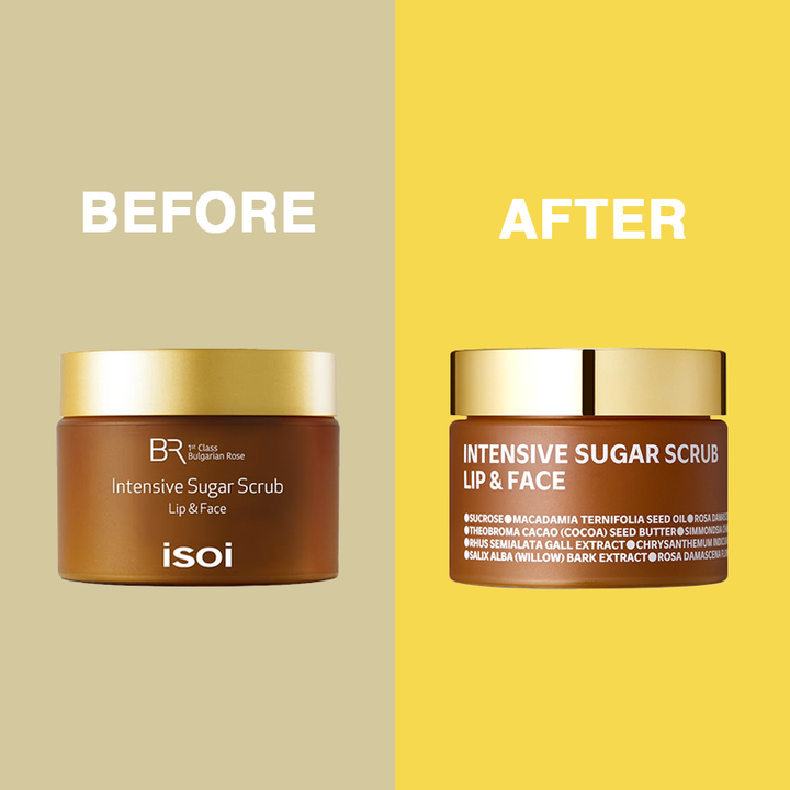 ISOI Bulgarian Rose Intensive Sugar Scrub Lip & Face 60g