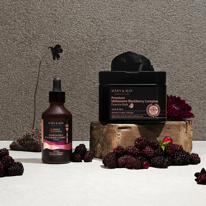 Mary & May Idebenone+Blackberry Complex Serum_80ml