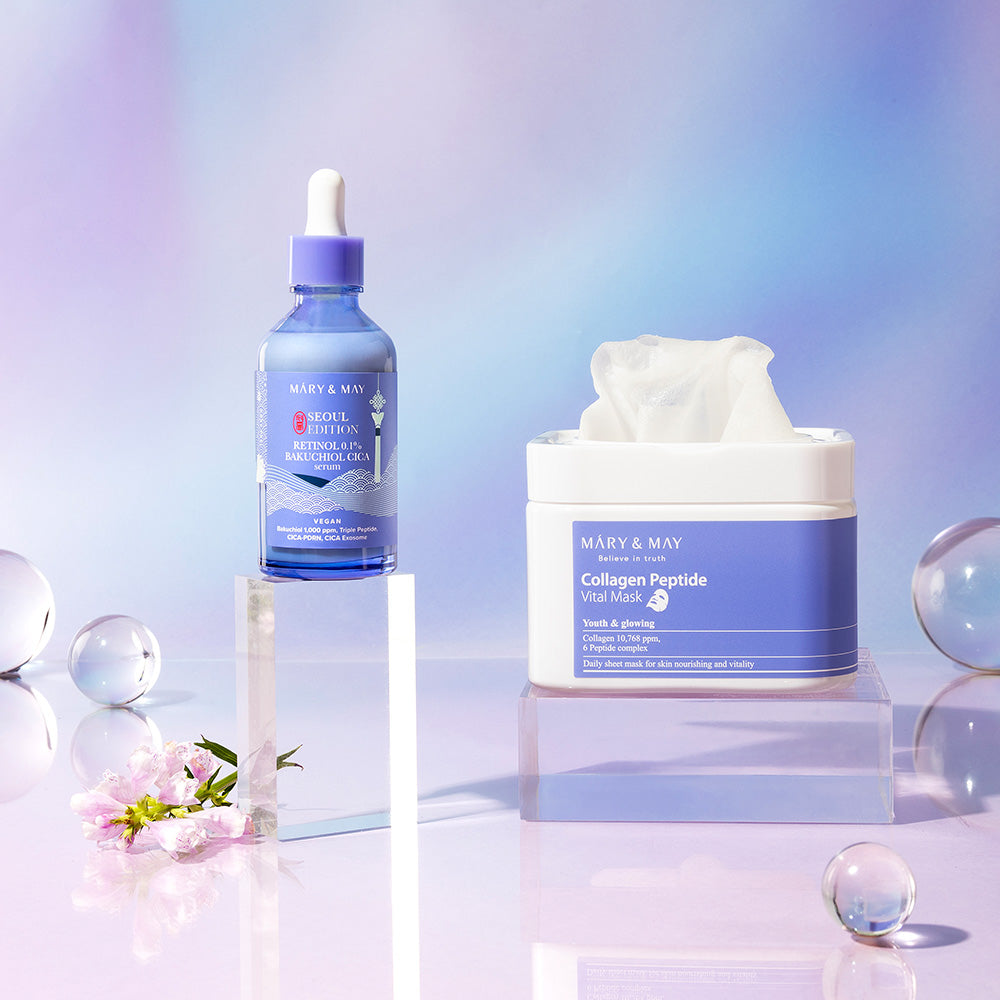Mary & May Collagen Peptide Vital Mask 30EA/400g