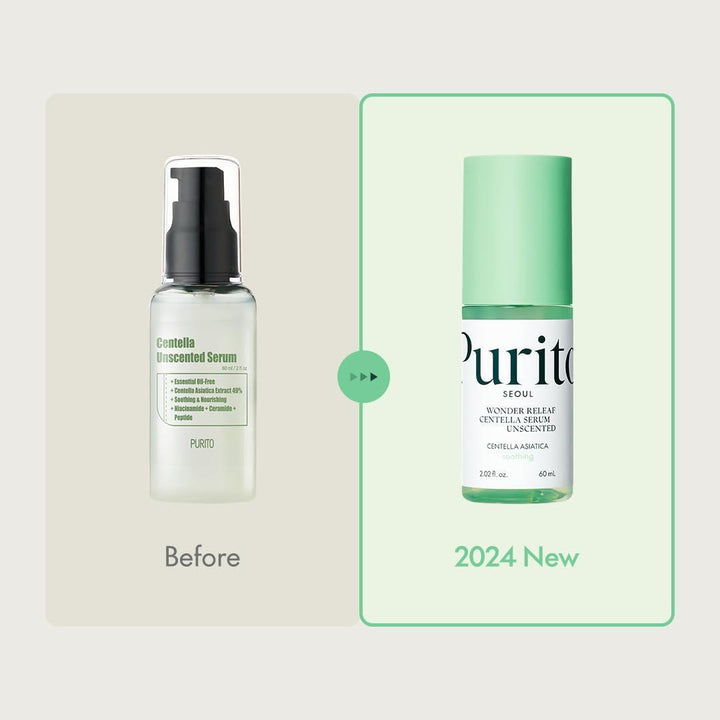 PURITO Wonder Releaf Centella Serum Unscented 60ml