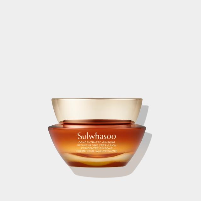 Sulwhasoo Concentrated Ginseng Rejuvenating Cream Rich- Korean Ginseng & Peptide Anti-Aging Rich Moisturizer with Retinol for Wrinkles, Firmness & Nourished Skin, 1.69 fl. oz. (Packaging May Vary)