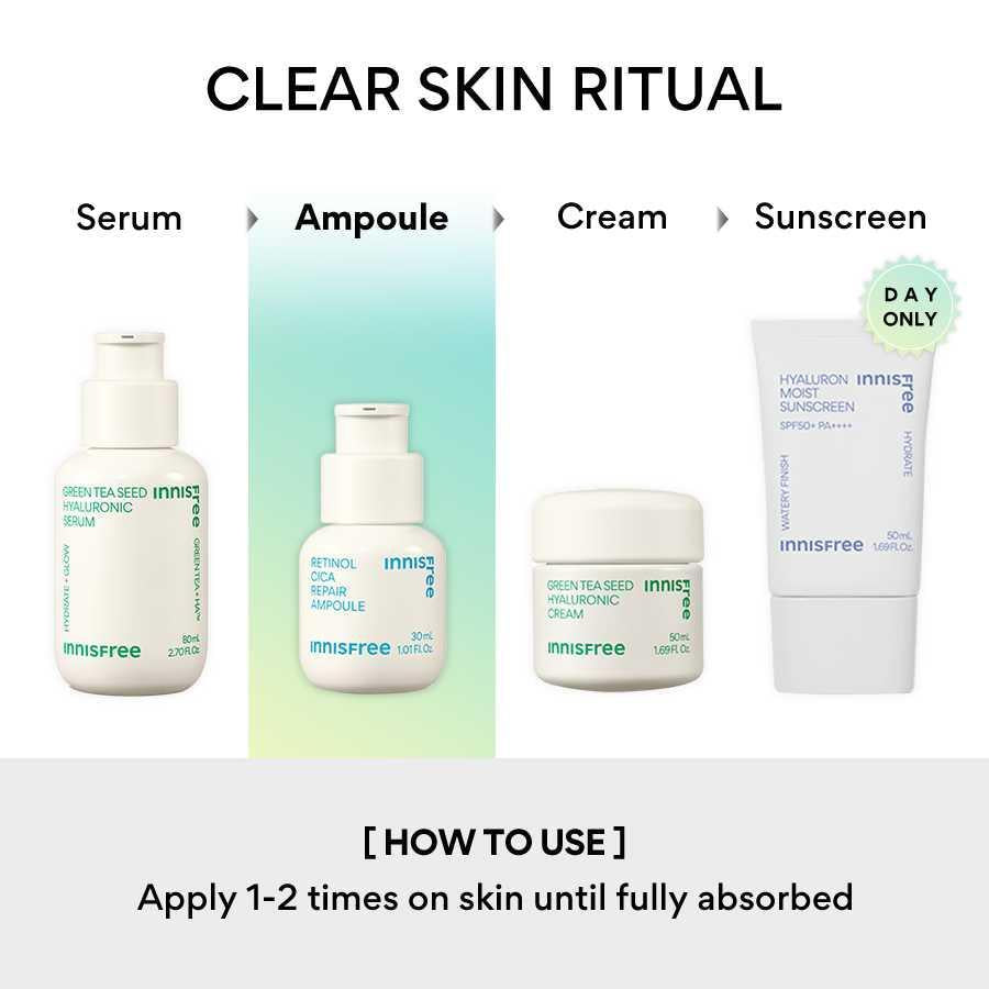 Innisfree Retinol Cica Repair Ampoule 50ml