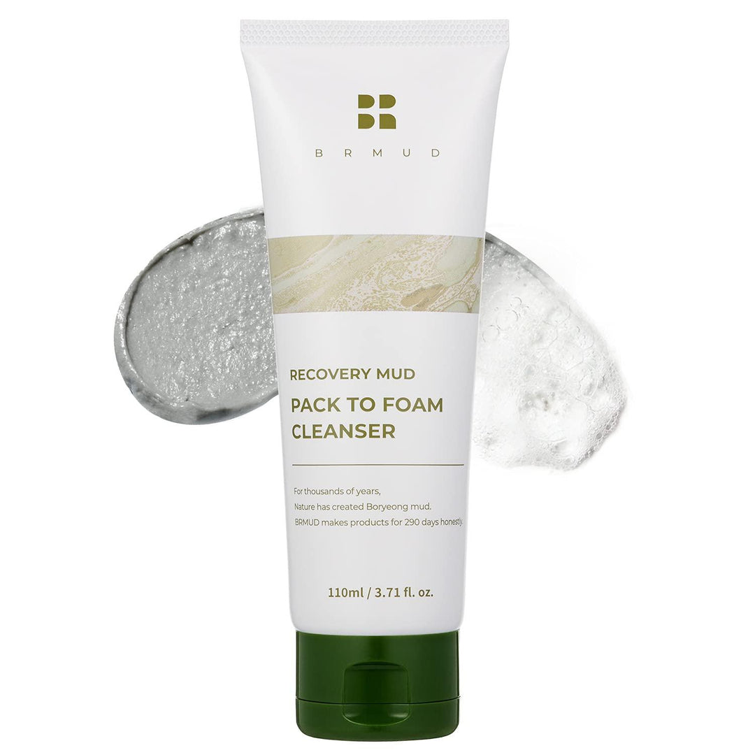 BRMUD RECOVERY MUD  PACK TO FOAM  CLEANSER 110ml
