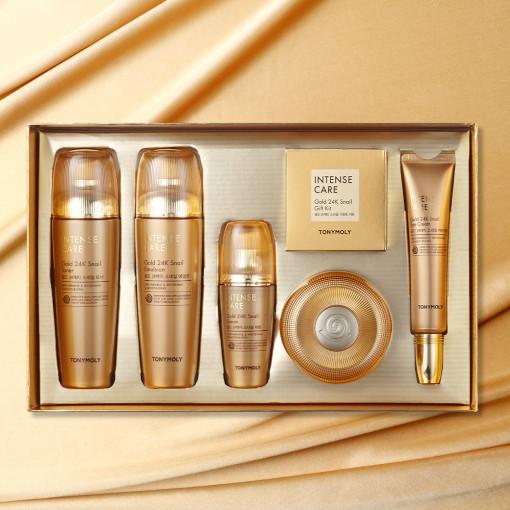 Tony Moly Intense Care Gold 24K Snail Skincare Set of 3
