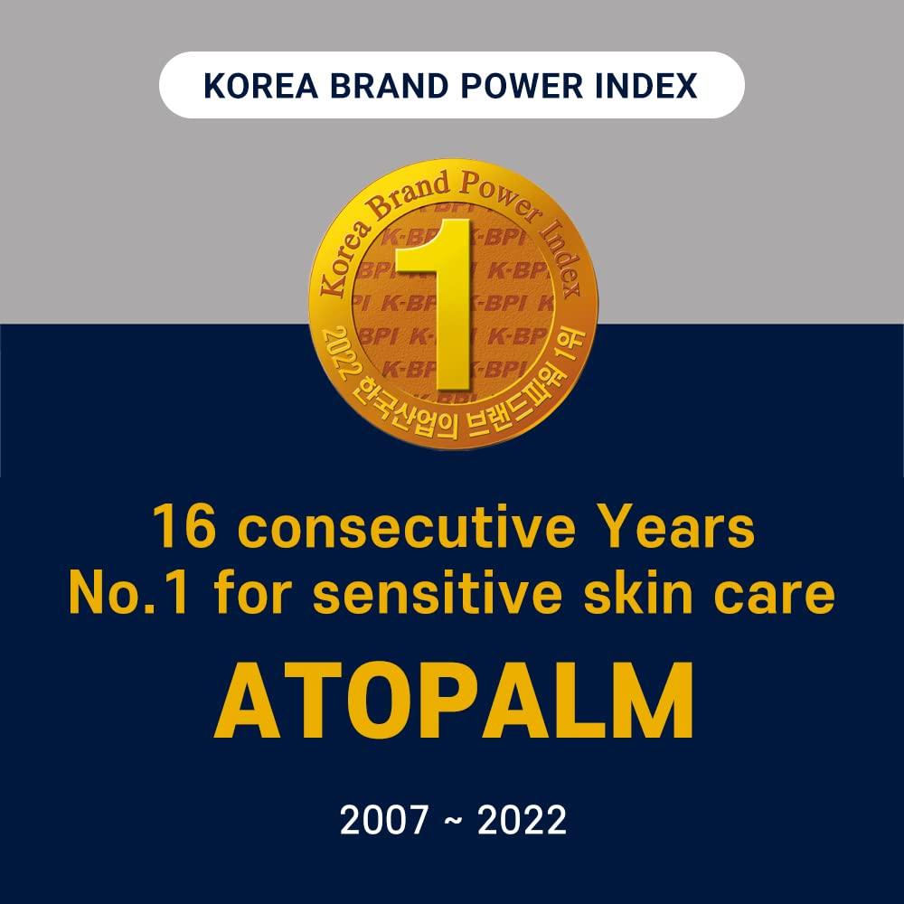 ATOPALM MLE Lotion 120ml for Sensitive Skin, 48 Hours Long Hydration with Ceramide, Long-Lasting Moisturizing Body Lotion, Strengthening Skin Barrier, Redness-Relief, Korean Skincare