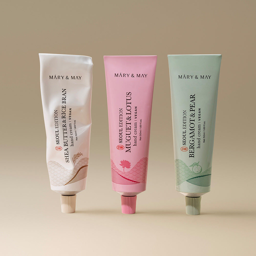 Mary & May Seoul Edition SHEA BUTTER & RICE BRAN Hand Cream 50ml