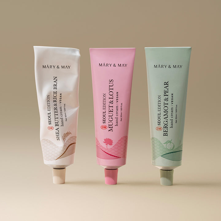 Mary & May Seoul Edition SHEA BUTTER & RICE BRAN Hand Cream 50ml