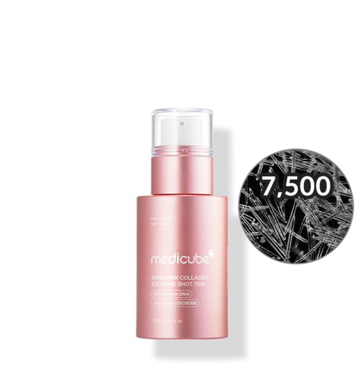 Medicube PDRN Pink Collagen Exosome Shot Ampoule 7500 30ml