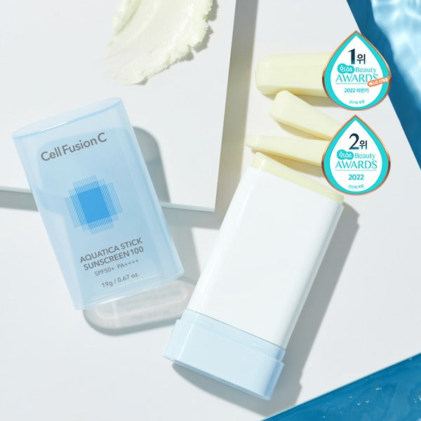 Cell Fusion C Aquatica Stick Sunscreen 100 SPF50+/PA++++ 19g