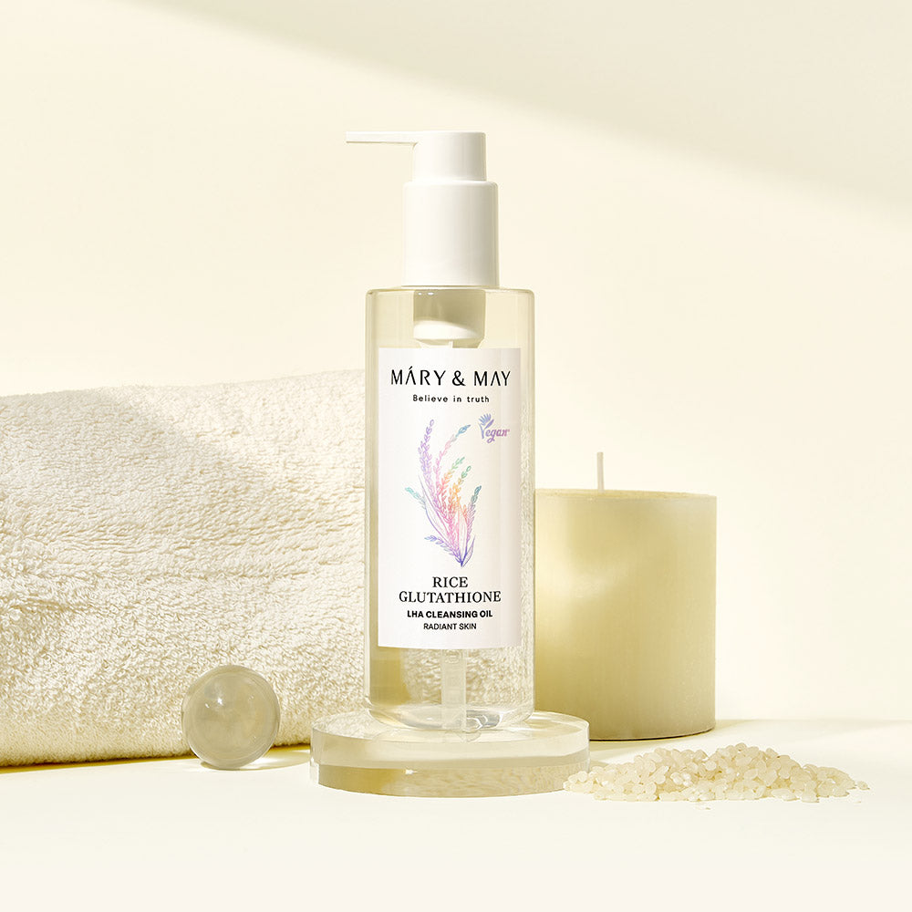 Mary & May Rice Glutathione LHA Cleansing Oil 200ml