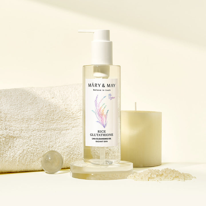 Mary & May Rice Glutathione LHA Cleansing Oil 200ml