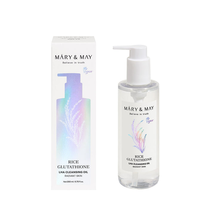 Mary & May Rice Glutathione LHA Cleansing Oil 200ml