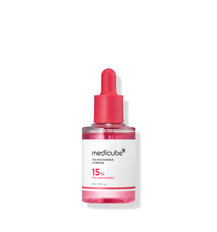 medicube TXA+Niacinamide 15% Glow Facial Serum for After Spot Care | All-in-One Daily Korean Skincare | Uneven Skin Tone, Texture, and Hydration Care | High-Potency Tranexamic Acid 5% | 1.01 fl.oz