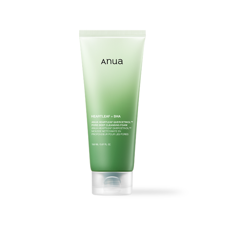 Anua HEARTLEAF QUERCETINOL PORE DEEP CLEANSING FOAM 150ML