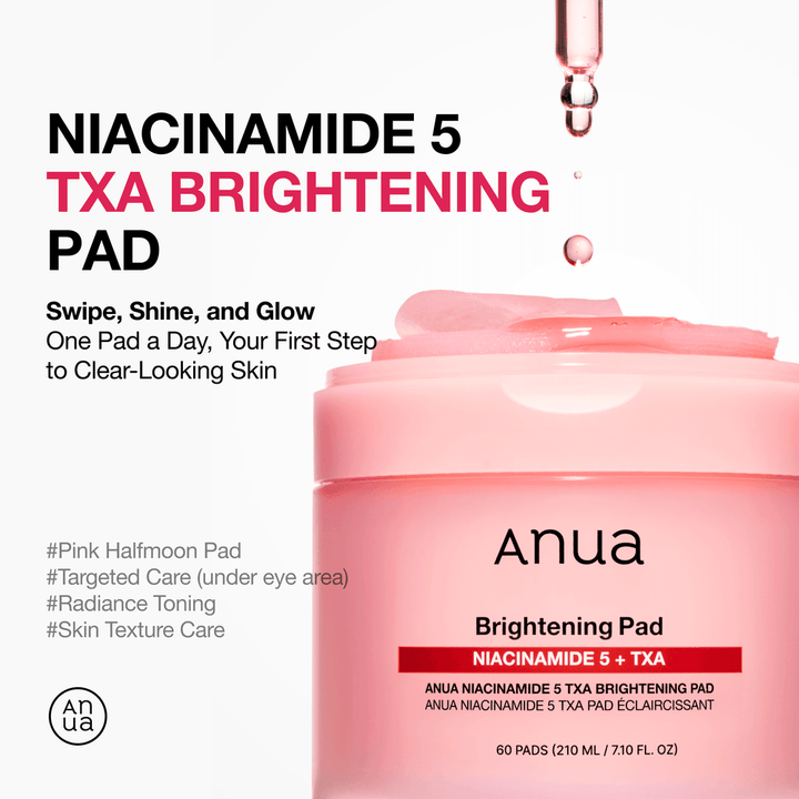 Anua Niacinamide 5 Txa Brightening Pad 210ml 60ea