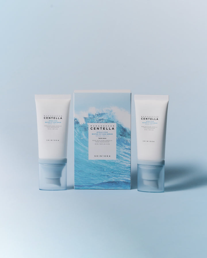 Skin1004 Madagascar Centella Hyalu-Cica Water-Fit Sun Serum Twin Pack 50ml*2