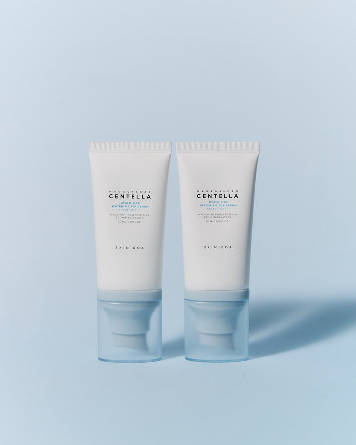 Skin1004 Madagascar Centella Hyalu-Cica Water-Fit Sun Serum Twin Pack 50ml*2