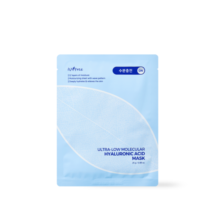 Isntree Ultra-Low Molecular Hyaluronic Acid Mask 10ea