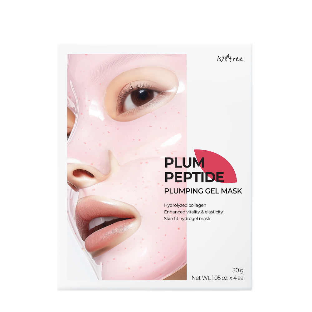 Isntree Plum Peptide Plumping Gel Mask 30g*4ea