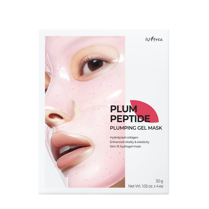 Isntree Plum Peptide Plumping Gel Mask 30g*4ea