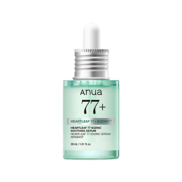 Anua Heartleaf 77% B3 Zinc Soothing Serum 30ml