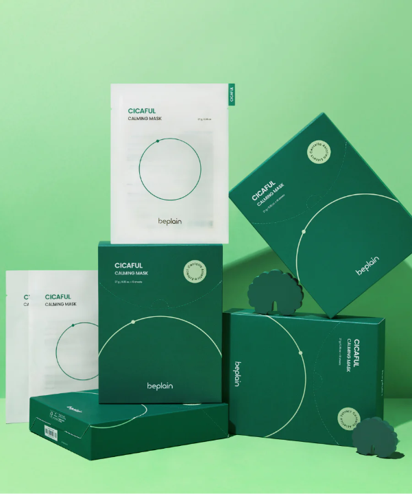 Beplain Cicaful Calming Mask 10pcs