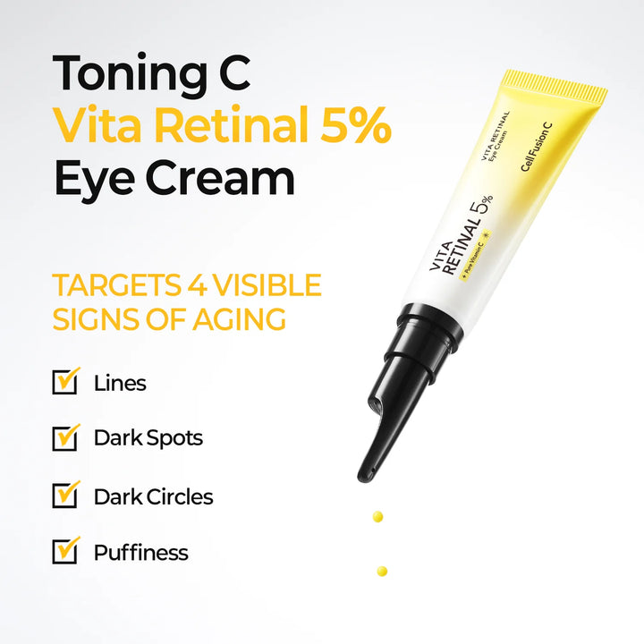 CellFusionC Toning C Vita Retinal Eye Cream 20ml