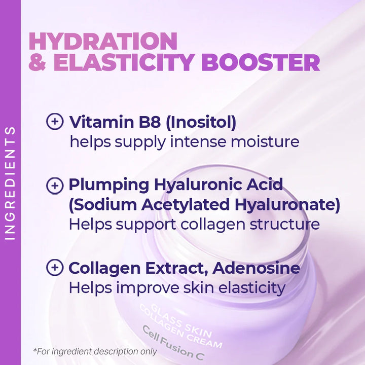 CellFusionC Glass Skin Collagen Cream 55ml