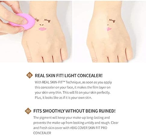 Etude House Big Cover Skin Fit Concealer PRO