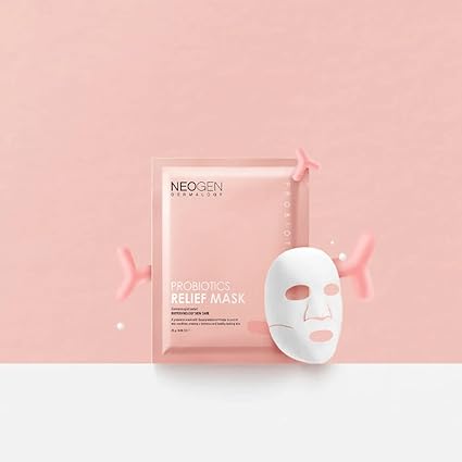 Neogen DERMALOGY PROBIOTICS RELIEF MASK (25ML X 5 SHEETS)
