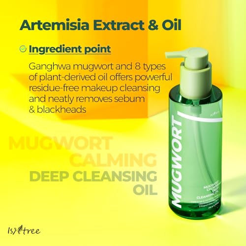 Isntree Mugwort Calming Deep Cleansing Oil 200ml